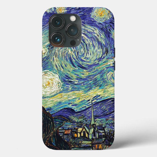Starry Night von van Gogh Case-Mate iPhone Hülle (Rückseite)