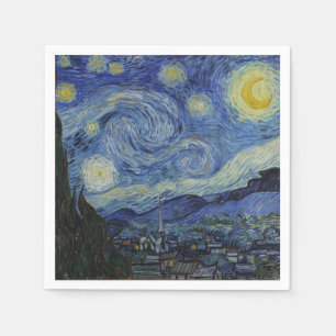 "Starry Night" von Van Gogh Serviette