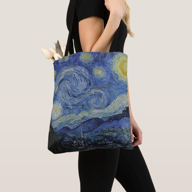 "Starry Night" von Van Gogh Tasche (Von Nahem)