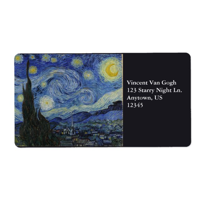 Starry Night von Vincent Van Gogh (Vorne)