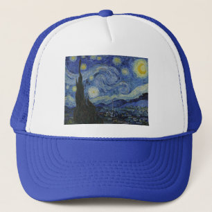 Starry Night von Vincent van Gogh - 1889 Truckerkappe