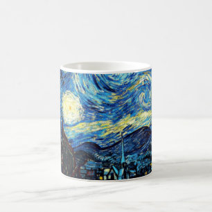 Starry Night von Vincent van Gogh Kaffeetasse