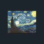 Starry Night von Vincent van Gogh Leinwanddruck<br><div class="desc">Starry Night von Vincent van Gogh</div>