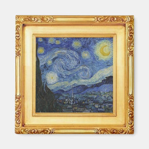 Starry Night von Vincent Van Gogh - Magnet