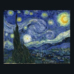 Starry Night von Vincent Van Gogh Poster<br><div class="desc">Starry Night von Vincent Van Gogh</div>
