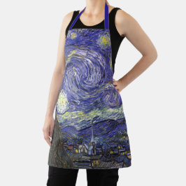 Starry Night von Vincent van Gogh Schürze