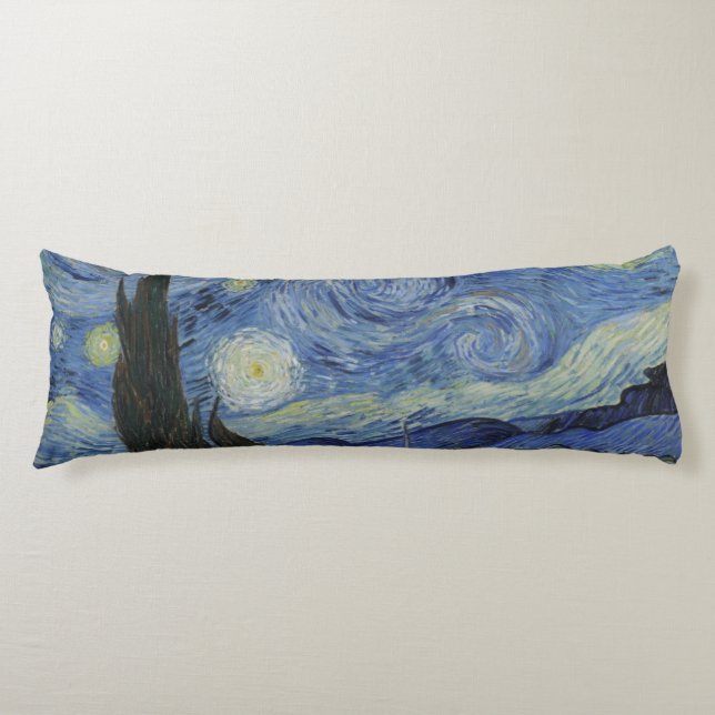 Starry Night von Vincent Van Gogh Seitenschläferkissen (Vorderseite)