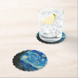 Starry Night von Vincent van Gogh, Untersetzer<br><div class="desc">Van Gogh's berühmtes Gemälde,  Starry Night.</div>