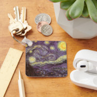 Starry Night von Vincent van Gogh, Vintage Kunst