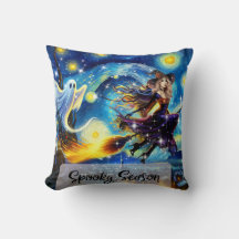 Starry Night Witchy Halloween Design