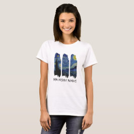 Starry Nights Reimagined - Custom Van Gogh Inspiri T-Shirt