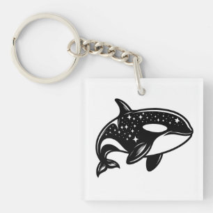Starry Orca Schlüsselanhänger