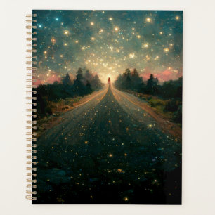 Starry Road Imaginaire Paysage Sci-Fi