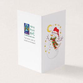 Starry Santa Snowman *Pack mit 25 Urlaubskarten*