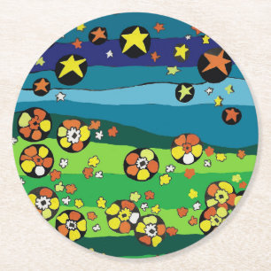 Starry Scene Untersetzer
