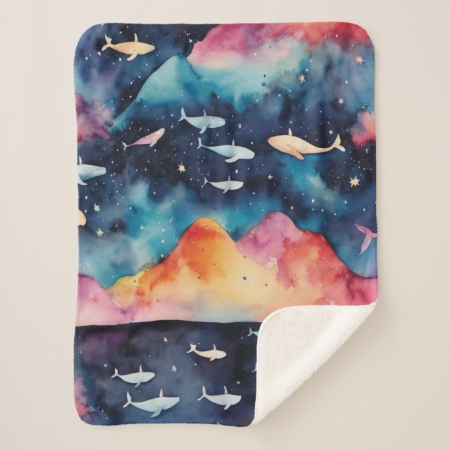 Starry Seascape Sherpadecke (Vorderseite)