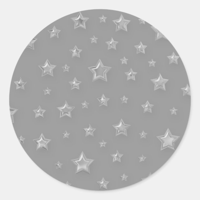 Starry Silver Sticker (Vorderseite)