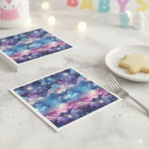 Starry Sky Baby Adoption Dusche - Mond und Sterne