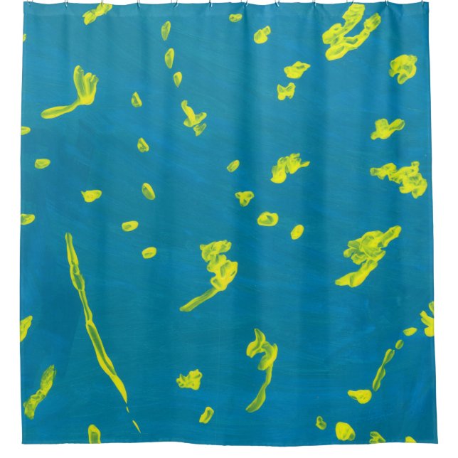 Starry Sky Duschvorhang (Vorderseite)