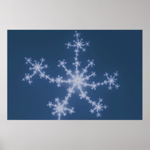Starry Sky - Fraktal Poster