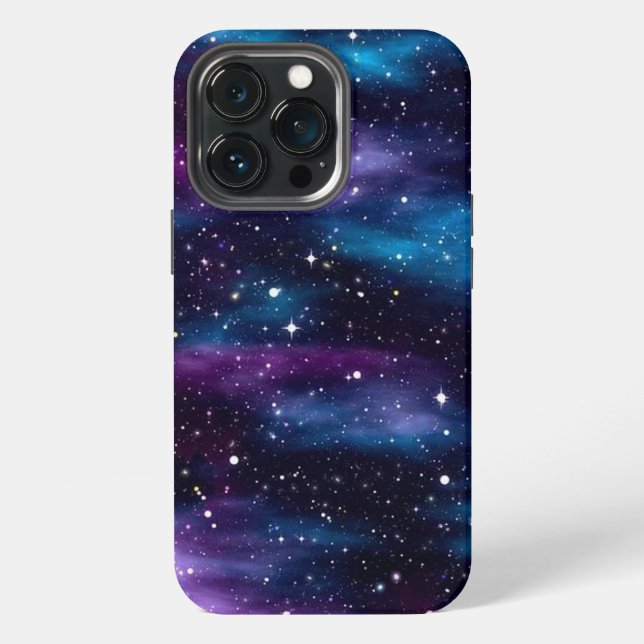 Starry Sky Galaxy iPhone 13 Pro Hülle (Hinten)