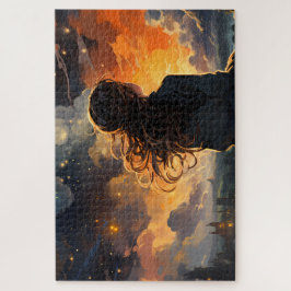 Starry Sky on Fire