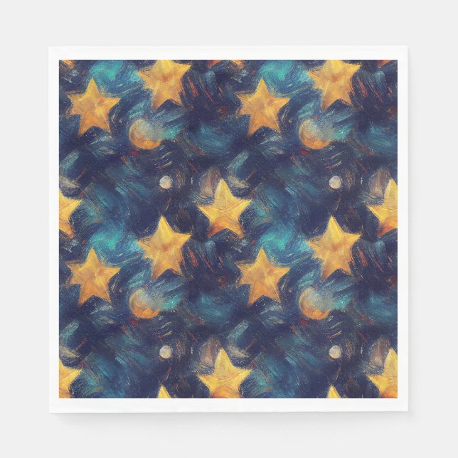 Starry Sky Serviette (Vorderseite)