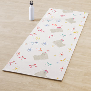 Starry Sparkle Niedlich Puppy Wishings Yogamatte