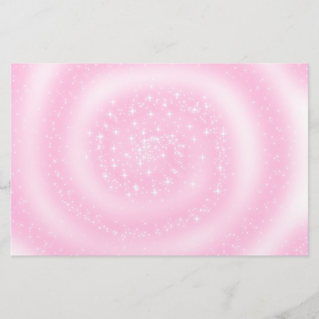 Starry Spiral Briefpapier (Vorderseite)
