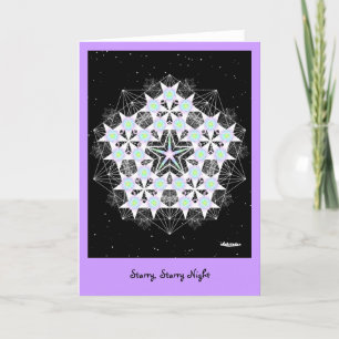 Starry, Starry Night Feiertagskarte