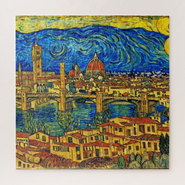Starry Starry Night Florence Italien (Vertikal)