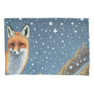 Starry Starry Night Storybook Fox Kissenbezug