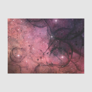 Starry Stars Weltraum Galaxy Muster Außenraum Seidenpapier