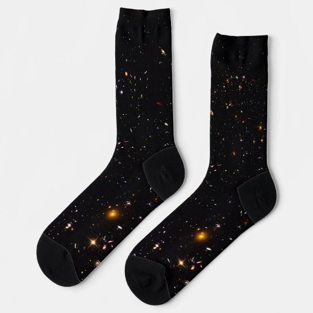 Starry universe deep space socken (Linkes Detail)