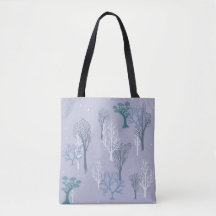 Starry Wood Tote Bag