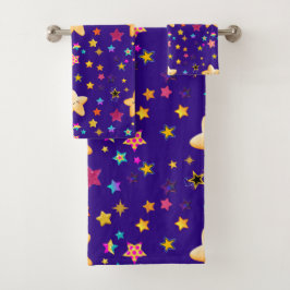 STARS BADHANDTUCH SET