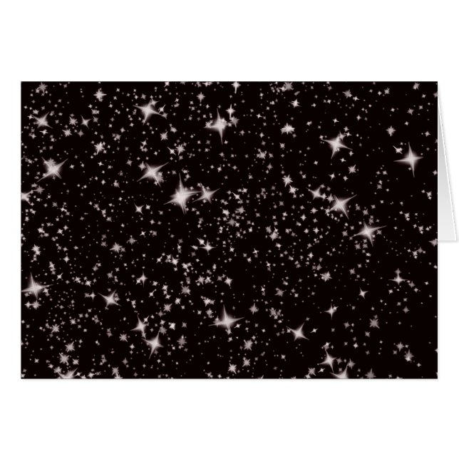 stars black night (Vorderseite (Horizontal))