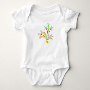 Stars Bursting - Baby Strampler