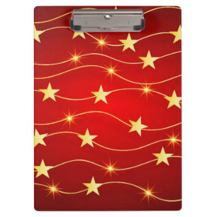 Stars Clipboard Klemmbrett