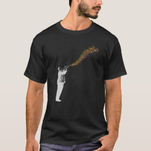 Stars der Musik-Jazz Trumpet T-Shirt