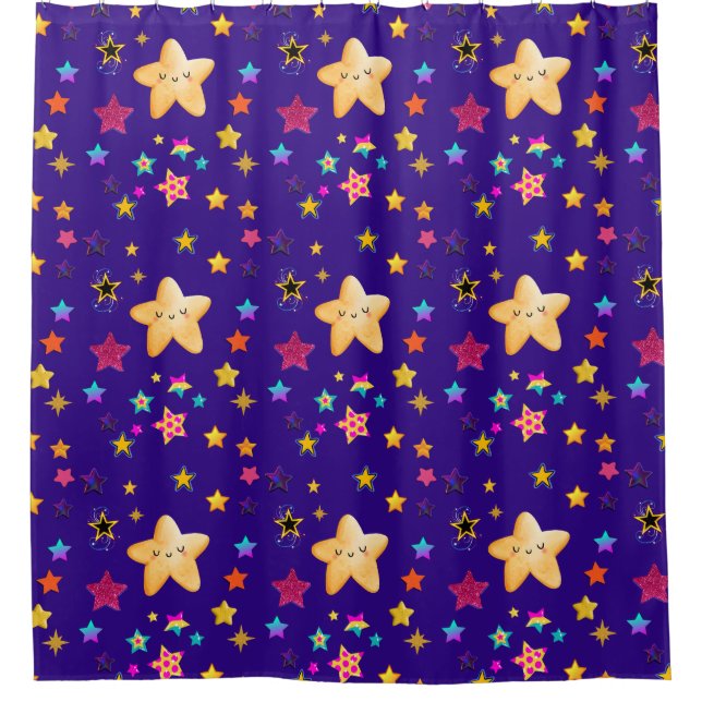 STARS DUSCHVORHANG (Vorderseite)
