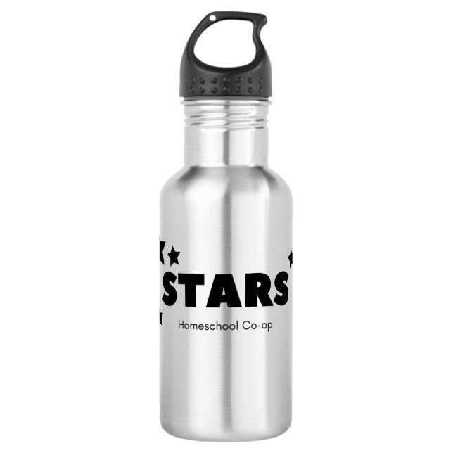STARS école à domicile co-op mini bouteille d'eau (Devant)