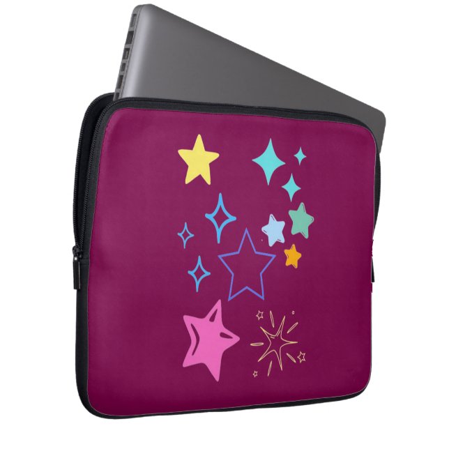Stars Electronics Bag Laptopschutzhülle (Vorne Rechts)