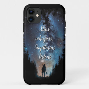 Stars flüstern, Sagittarius hört zu Case-Mate iPhone Hülle