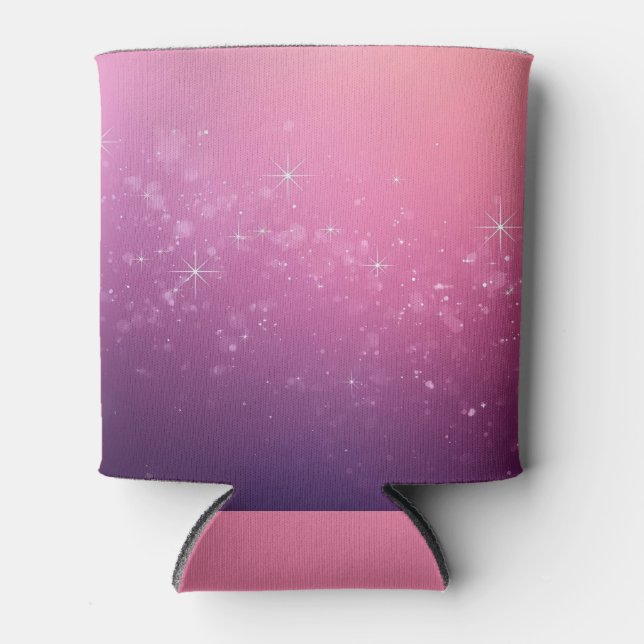 Stars In Pink Space Dosenkühler (Vorderseite)