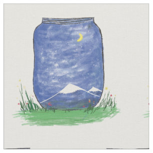 Stars Jar Stoff