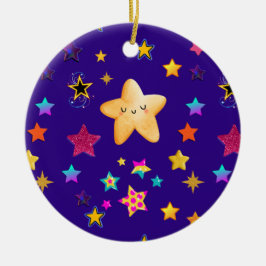 STARS KERAMIK ORNAMENT