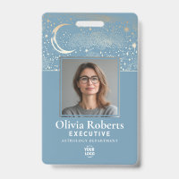Stars Moon Celestial Night ID Company Security
