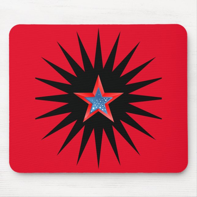 Stars mousepad, Mauspad (Vorne)