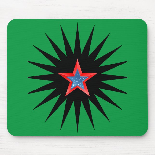 Stars mousepad, Mauspad (Vorne)